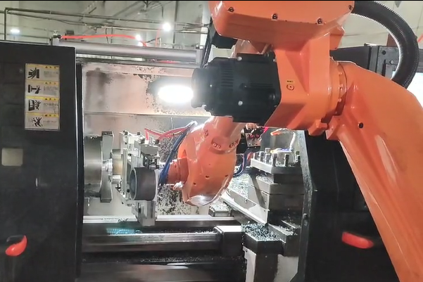 車床金屬加工上下料